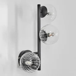 hofstein Chehalis Boule lumineuse, Applique murale Clair, 3 lumières