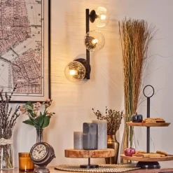 hofstein Chehalis Boule lumineuse, Applique murale Clair, 3 lumières