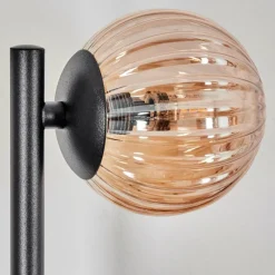 hofstein Chehalis Boule lumineuse, Applique murale Ambre, 3 lumières