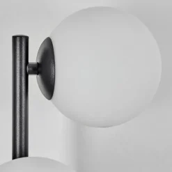 hofstein Chehalis Boule lumineuse, Applique murale 28 cm Blanc, 3 lumières