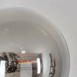 hofstein Chehalis Boule lumineuse, Applique murale 23 cm Ambre, Fumé, 3 lumières