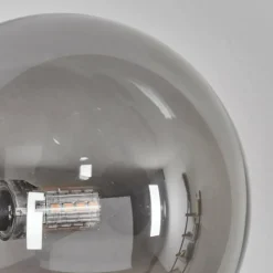 hofstein Chehalis Boule lumineuse, Applique murale 23 cm Fumé, 3 lumières