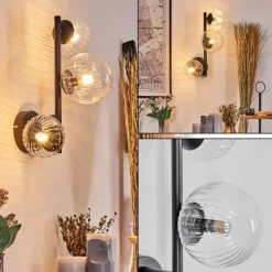 hofstein Chehalis Boule lumineuse 23 cm Clair, 3 lumières