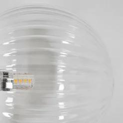 hofstein Chehalis Boule lumineuse 36.5 cm Clair, 3 lumières