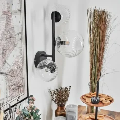 hofstein Chehalis Boule lumineuse 36.5 cm Clair, 3 lumières