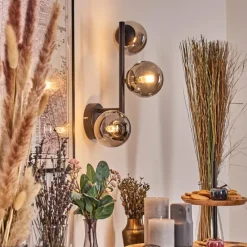 hofstein Chehalis Boule lumineuse Fumé, 3 lumières