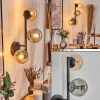 hofstein Chehalis Boule lumineuse, Applique murale Ambre, Fumé, 3 lumières