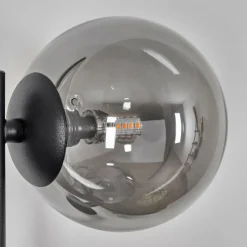 Suspension Verre Fumé-hofstein Chehalis Boule lumineuse, Applique murale Fumé, 3 lumières