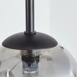 hofstein Chehalis Plafonnier, Boule lumineuse Fumé, 9 lumières