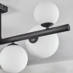 hofstein Chehalis Plafonnier, Boule lumineuse Blanc, 8 lumières