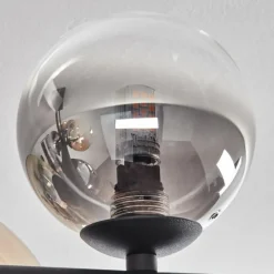 hofstein Chehalis Plafonnier, Boule lumineuse Ambre, Clair, Fumé, 8 lumières