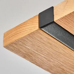 Luminaires Scandinaves-hofstein Chehalis Plafonnier, Boule lumineuse Écru, Noir, 6 lumières