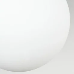 hofstein Chehalis Plafonnier, Boule lumineuse Blanc, 3 lumières