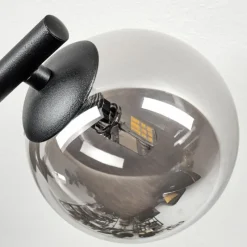 hofstein Chehalis Plafonnier, Boule lumineuse 23 cm Ambre, Fumé, 3 lumières