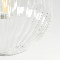 hofstein Chehalis Plafonnier, Boule lumineuse Clair, 3 lumières