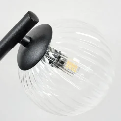 hofstein Chehalis Plafonnier, Boule lumineuse Clair, 3 lumières