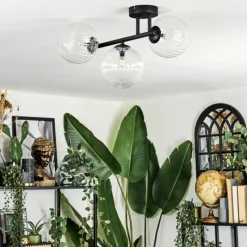 Lampes À Boules-hofstein Chehalis Plafonnier, Boule lumineuse Clair, 3 lumières