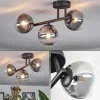 hofstein Chehalis Plafonnier, Boule lumineuse Clair, Fumé, 3 lumières