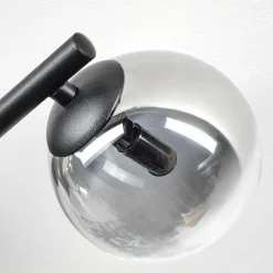 hofstein Chehalis Plafonnier, Boule lumineuse Clair, Fumé, 3 lumières