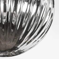 hofstein Chehalis Plafonnier, Boule lumineuse Ambre, Fumé, 3 lumières