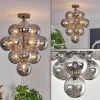 hofstein Chehalis Plafonnier, Boule lumineuse 39 cm LED Fumé, 13 lumières