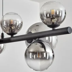 hofstein Chehalis Suspension, Boule lumineuse, Suspension Clair, Fumé, 10 lumières