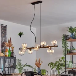 hofstein Chehalis Suspension, Boule lumineuse, Suspension Clair, 10 lumières