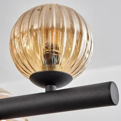 hofstein Chehalis Suspension, Boule lumineuse, Suspension Ambre, 10 lumières