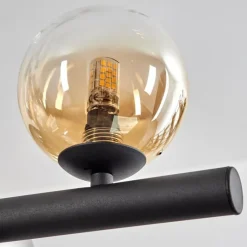 hofstein Chehalis Suspension, Boule lumineuse, Suspension Ambre, Clair, Fumé, 10 lumières