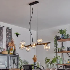 hofstein Chehalis Suspension, Boule lumineuse, Suspension Clair, 8 lumières