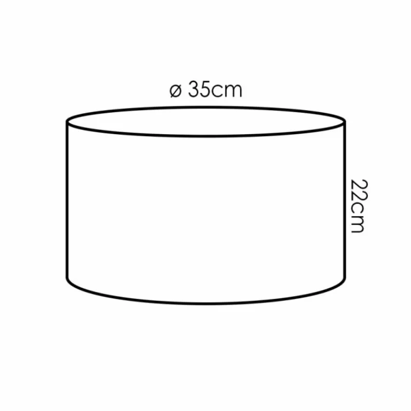 Lampes En Tissu-hofstein Chellas beige, Écru, Noir