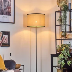 hofstein Chellas Lampadaire beige, 1 lumière