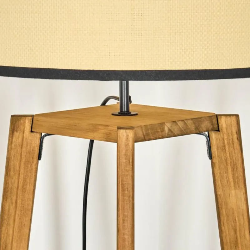 Lampes En Tissu-hofstein Chellas Lampadaire Écru, 1 lumière