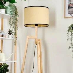 Luminaires Scandinaves-hofstein Chellas Lampadaire Écru, 1 lumière