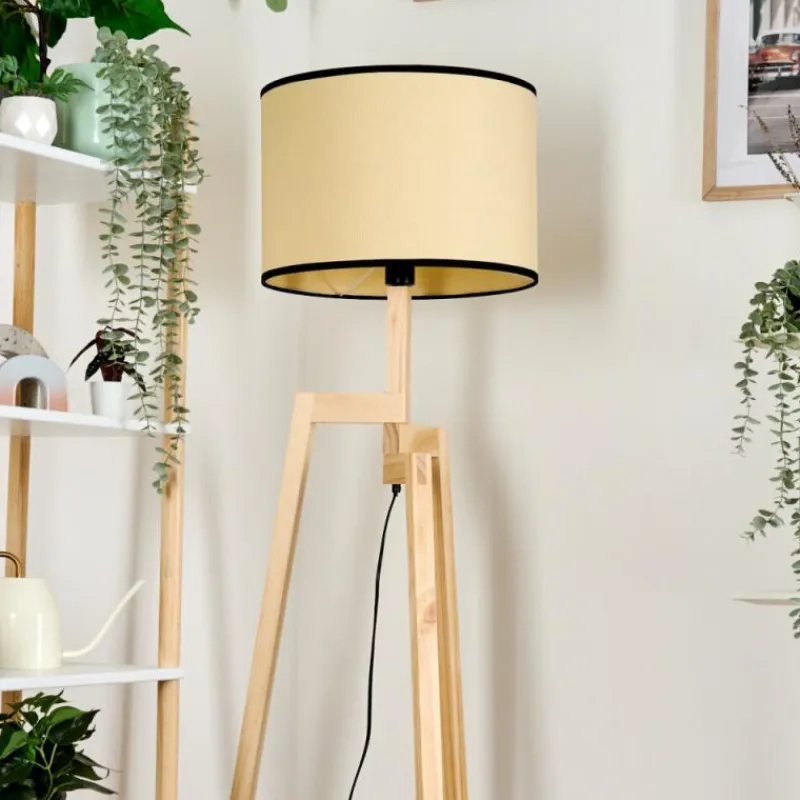 Luminaires Scandinaves-hofstein Chellas Lampadaire Écru, 1 lumière