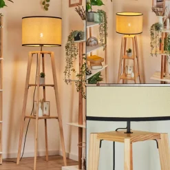 Luminaires Scandinaves-hofstein Chellas Lampadaire Écru, 1 lumière
