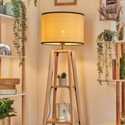 Luminaires Scandinaves-hofstein Chellas Lampadaire Écru, 1 lumière