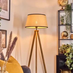 Luminaires Scandinaves-hofstein Chellas Lampadaire Écru, 1 lumière