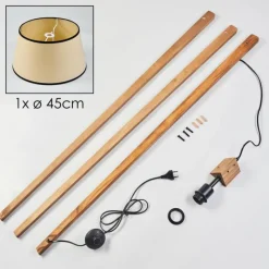 Luminaires Scandinaves-hofstein Chellas Lampadaire Écru, 1 lumière