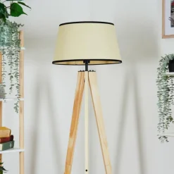 Luminaires Scandinaves-hofstein Chellas Lampadaire Écru, 1 lumière