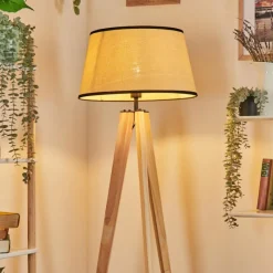 Luminaires Scandinaves-hofstein Chellas Lampadaire Écru, 1 lumière