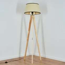 Luminaires Scandinaves-hofstein Chellas Lampadaire Écru, 1 lumière