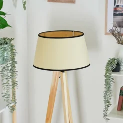 Luminaires Scandinaves-hofstein Chellas Lampadaire Écru, 1 lumière