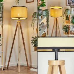 Luminaires Scandinaves-hofstein Chellas Lampadaire Écru, 1 lumière