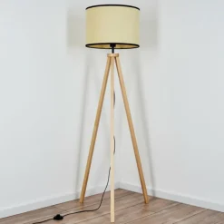 Luminaires Scandinaves-hofstein Chellas Lampadaire Écru, 1 lumière