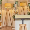 Luminaires Scandinaves-hofstein Chellas Lampadaire Écru, 1 lumière