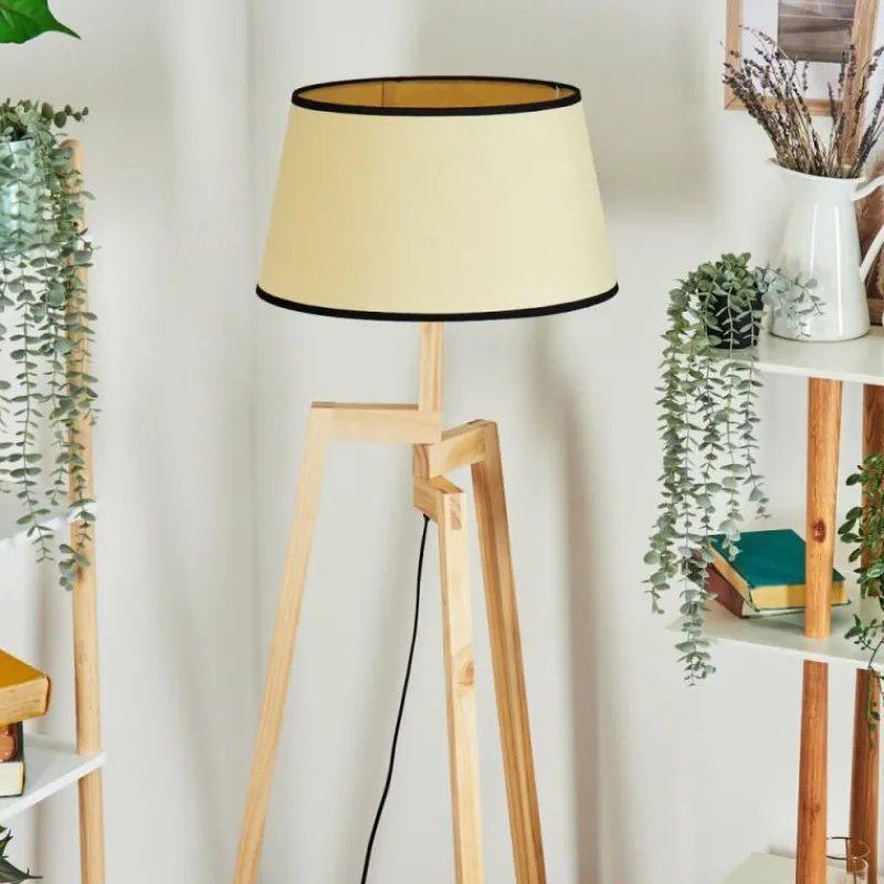 Luminaires Scandinaves-hofstein Chellas Lampadaire Écru, 1 lumière