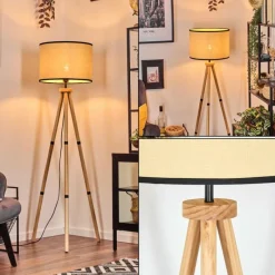 Luminaires Scandinaves-hofstein Chellas Lampadaire Écru, 1 lumière