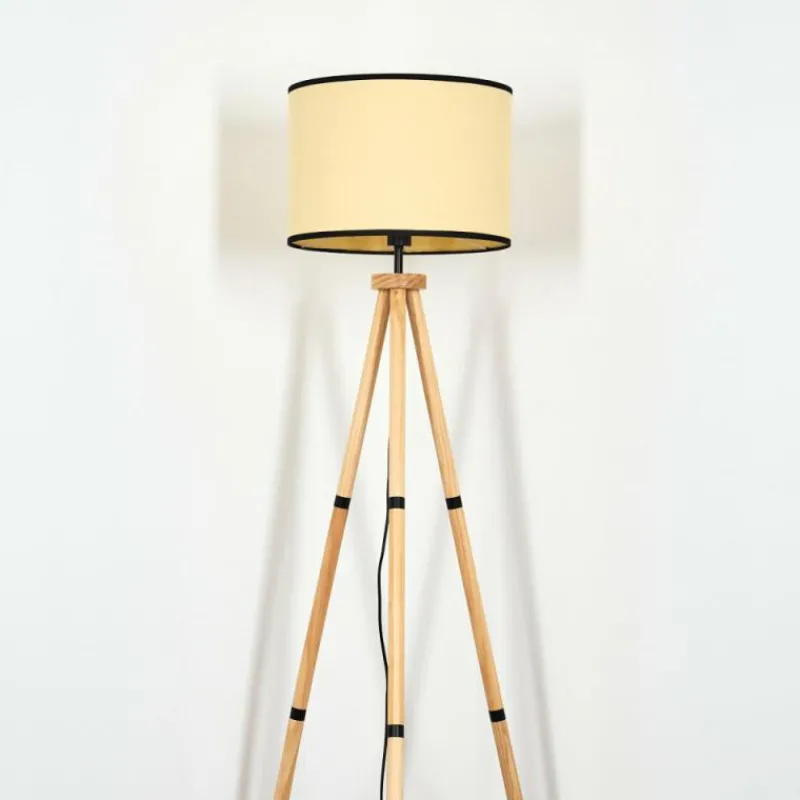 Luminaires Scandinaves-hofstein Chellas Lampadaire Écru, 1 lumière