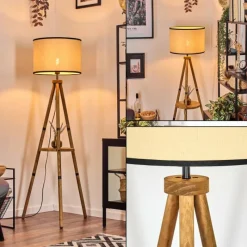 Luminaires Scandinaves-hofstein Chellas Lampadaire Écru, 1 lumière